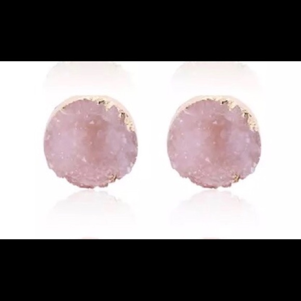 🌟back in Stock Anthropologie Druzy Earrings ❤️🌟 - Picture 5 of 6